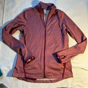 Nike Women's Burgundy Zip-Up Jacket